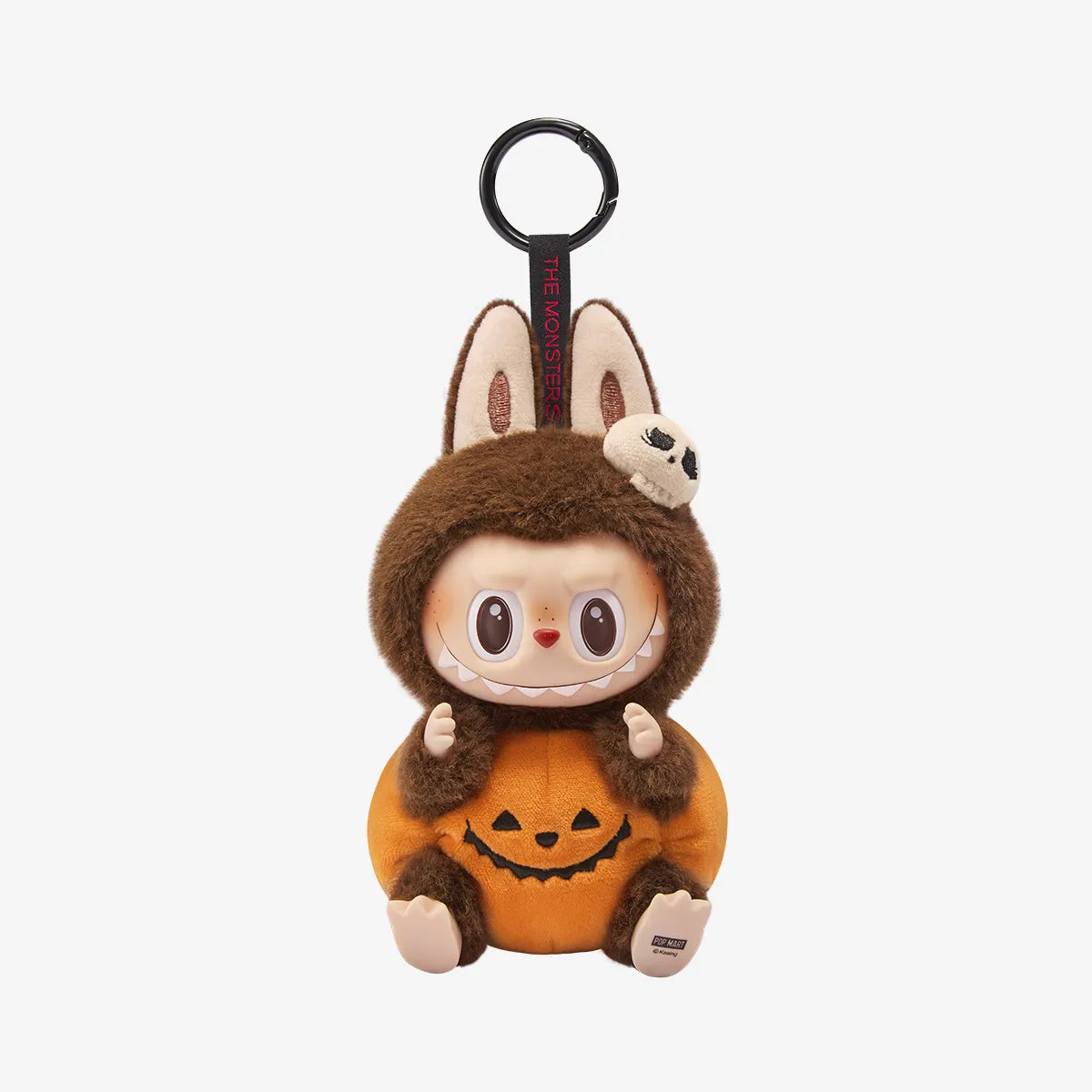 Labubu Happy Halloween Party Series-Sitting Pumpkin Vinyl Plush Pendant - Tiny Boxes