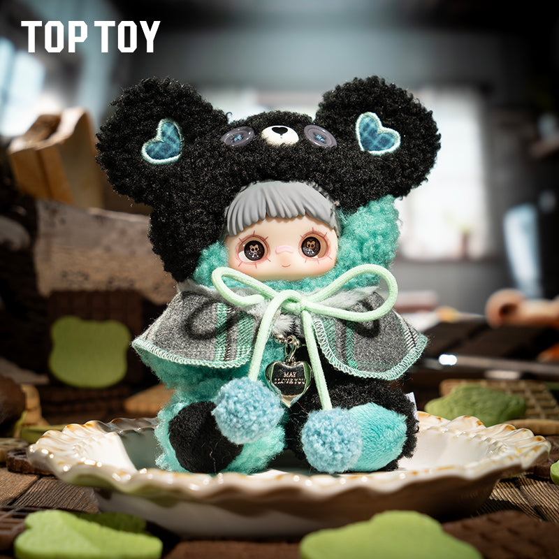 Maymei Tiny Bear Cookie Series Plush Keychain Blind Box