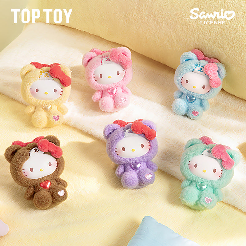HELLO KITTY バス型ぬいぐるみ　希少 Hello Kitty Teddy Pajamas Series Blind Box – Tiny Boxes