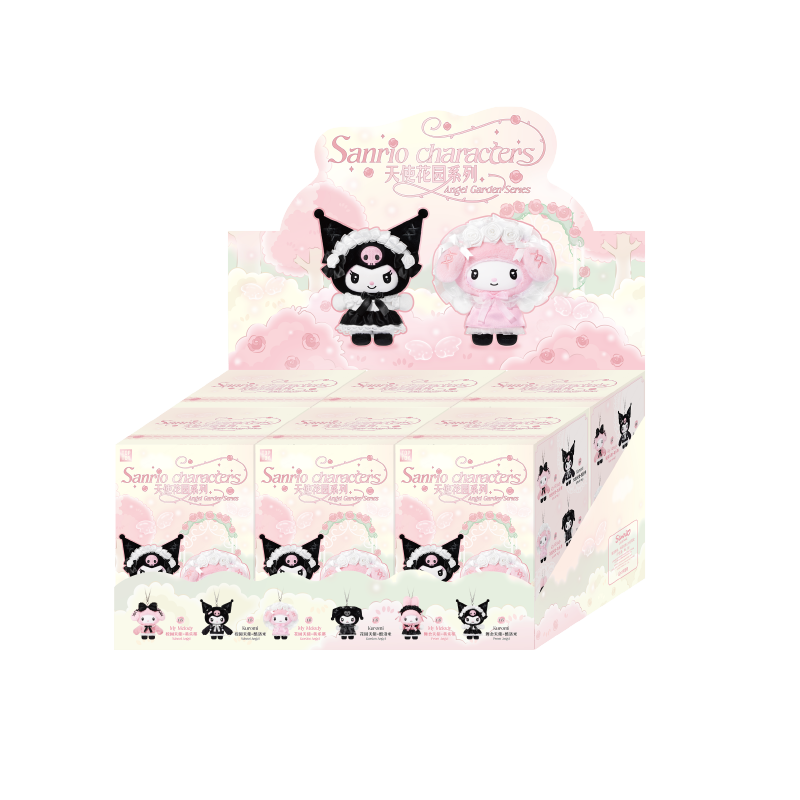 **Pre-order***Angel Garden Series Plush Vinyl Keychain Gift Blind Box