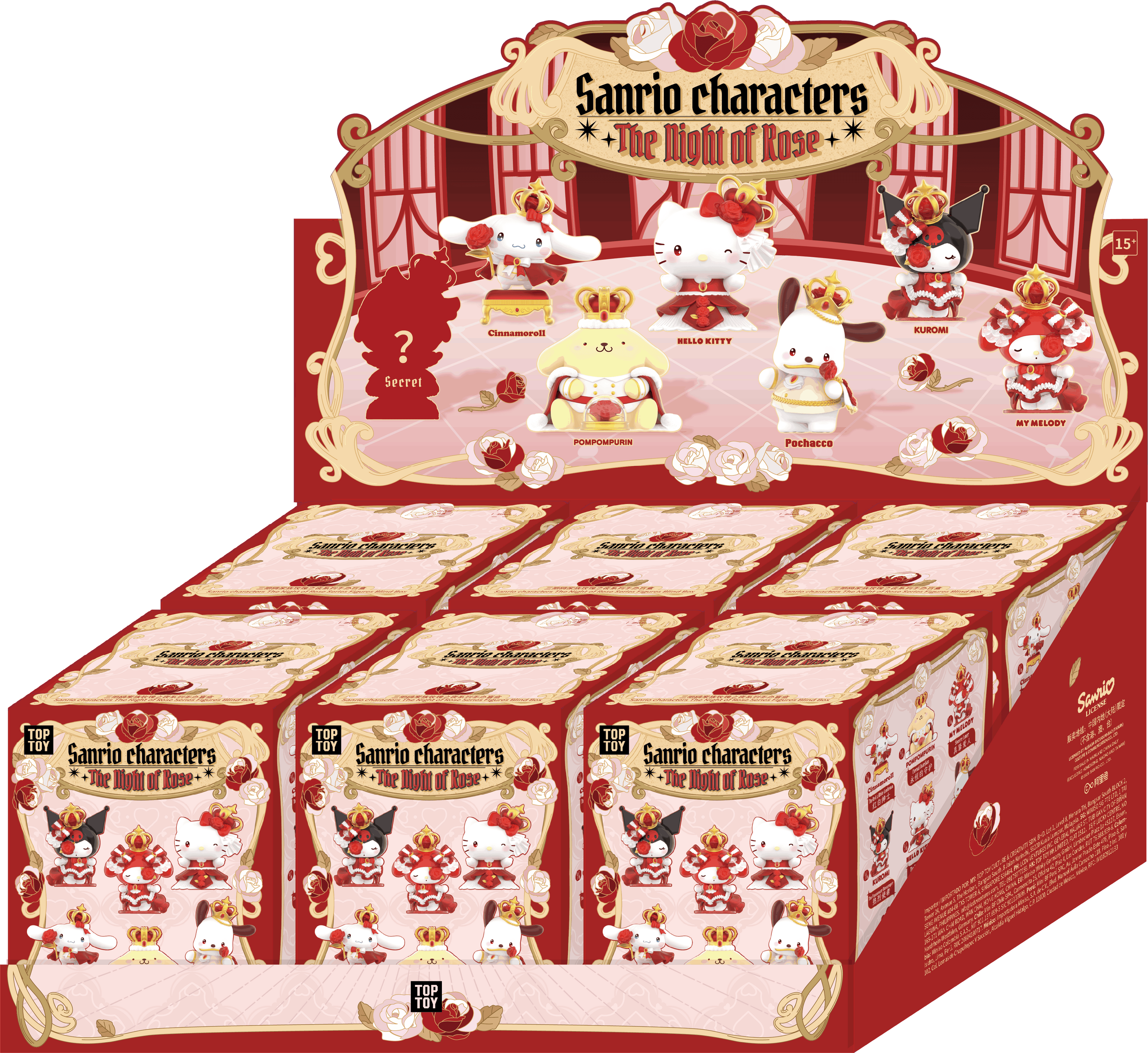 ***Pre-order*** TOP TOY The Night Of Rose Series Blind Boxes