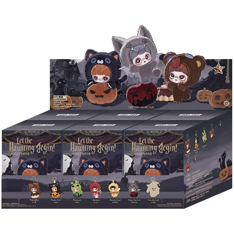 [Pre-order] MayMei Let the Haunting Begin Series Plush Doll Blind Box - Tiny Boxes