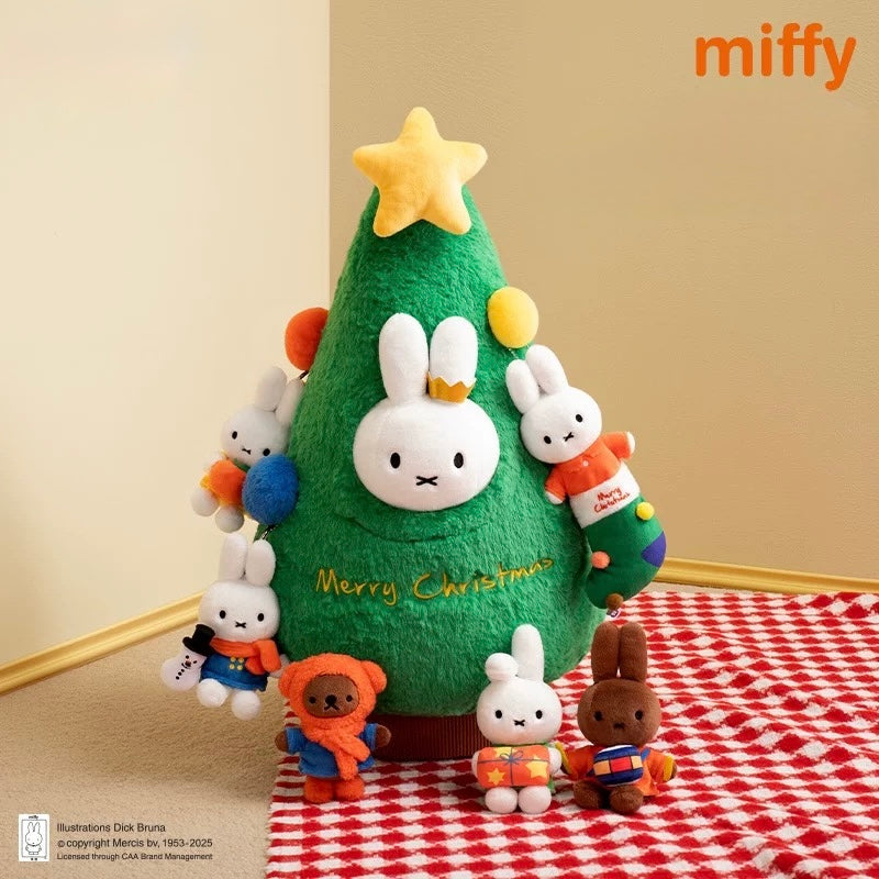 Miffy Christmas Tree Pillow