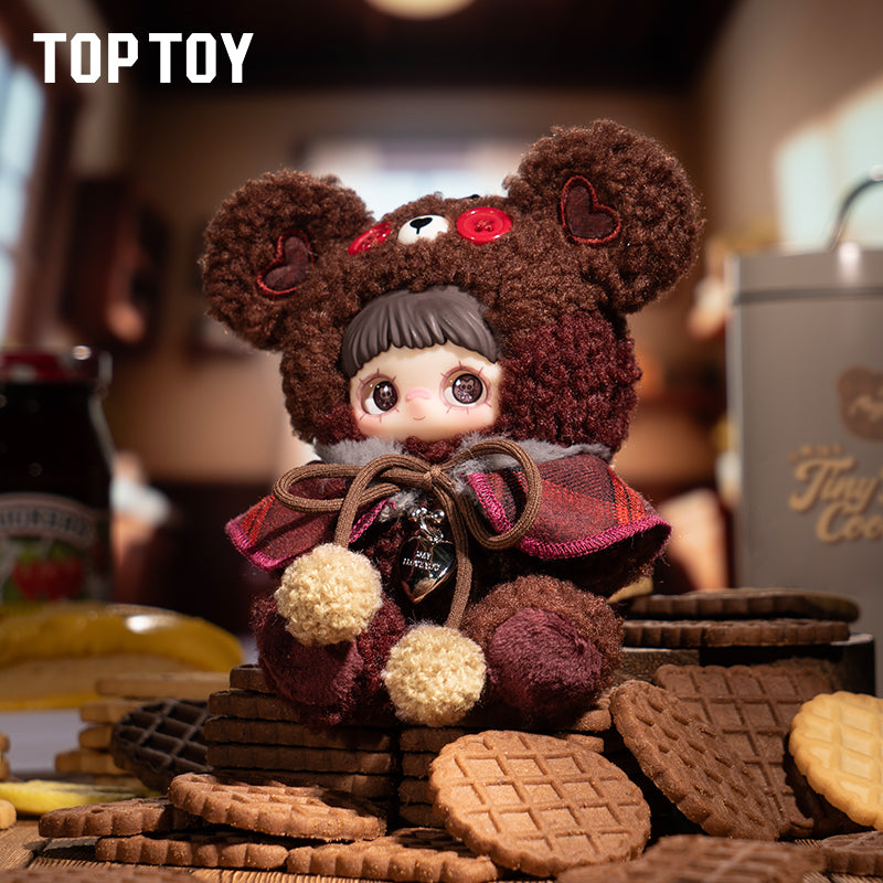 Maymei Tiny Bear Cookie Series Plush Keychain Blind Box