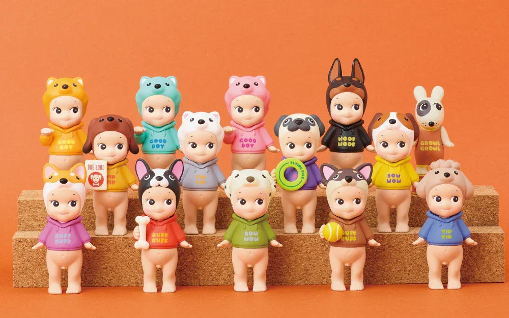Sonny Angel Dog Time Series Mini Figure - Tiny Boxes