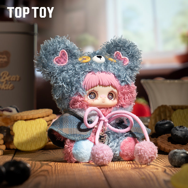 Maymei Tiny Bear Cookie Series Plush Keychain Blind Box