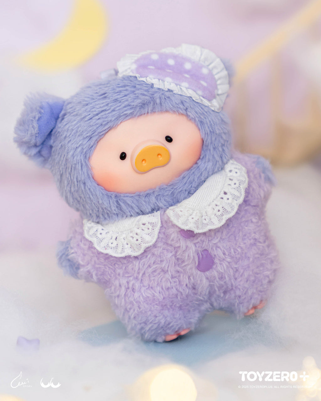 Lulu the Piggy - LuLu’s Dreaming Wonderland Series PVC Plush Keychain Blindbox