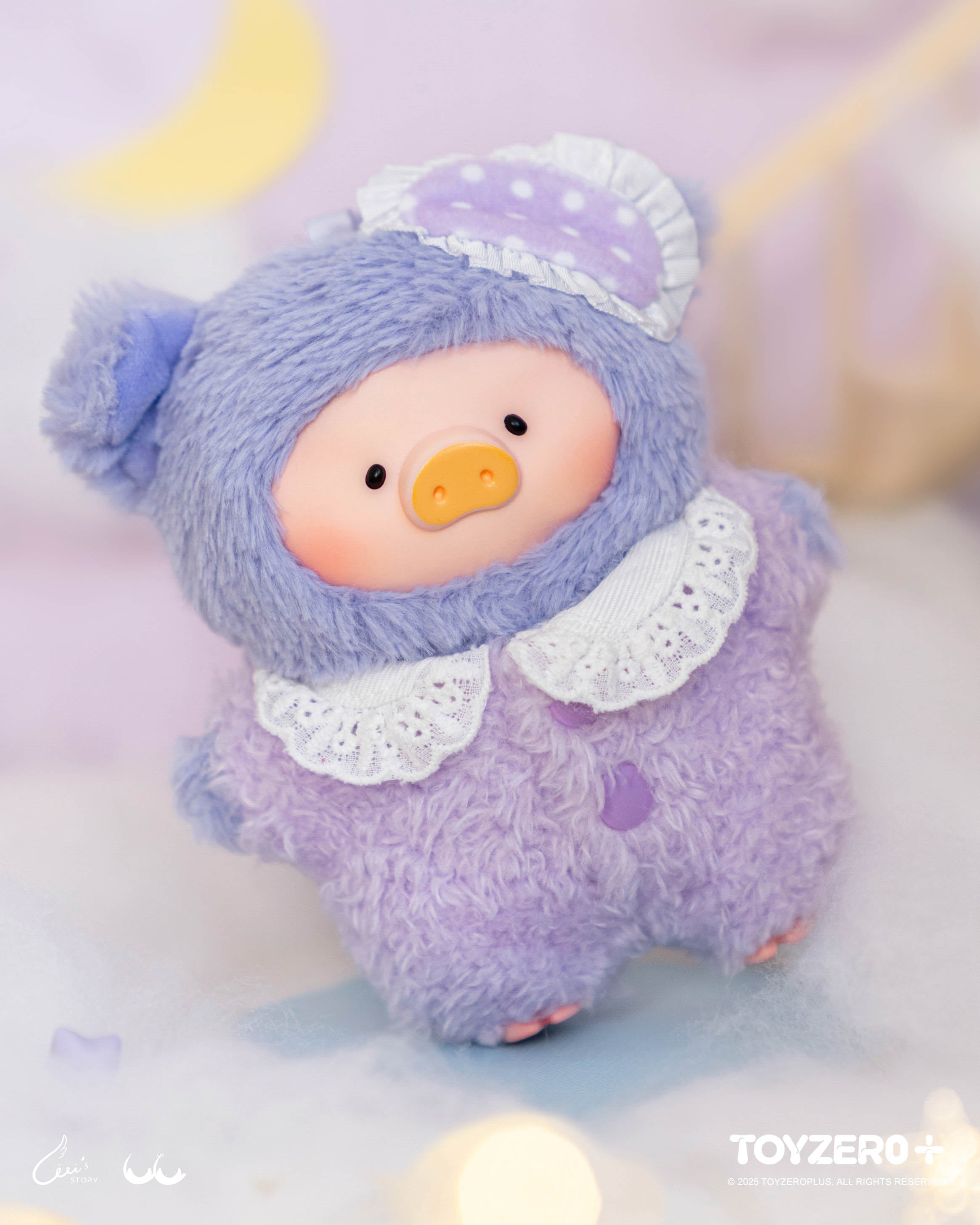 Lulu the Piggy - LuLu’s Dreaming Wonderland Series PVC Plush Keychain Blindbox
