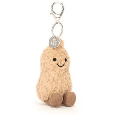 Jellycat Amuseables Bag Charm Peanut - Tiny Boxes