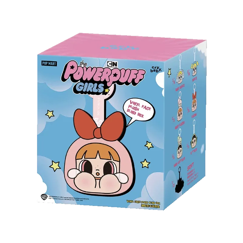 CRYBABY × Powerpuff Girls Series-Vinyl Face Plush Blind Box - Tiny Boxes