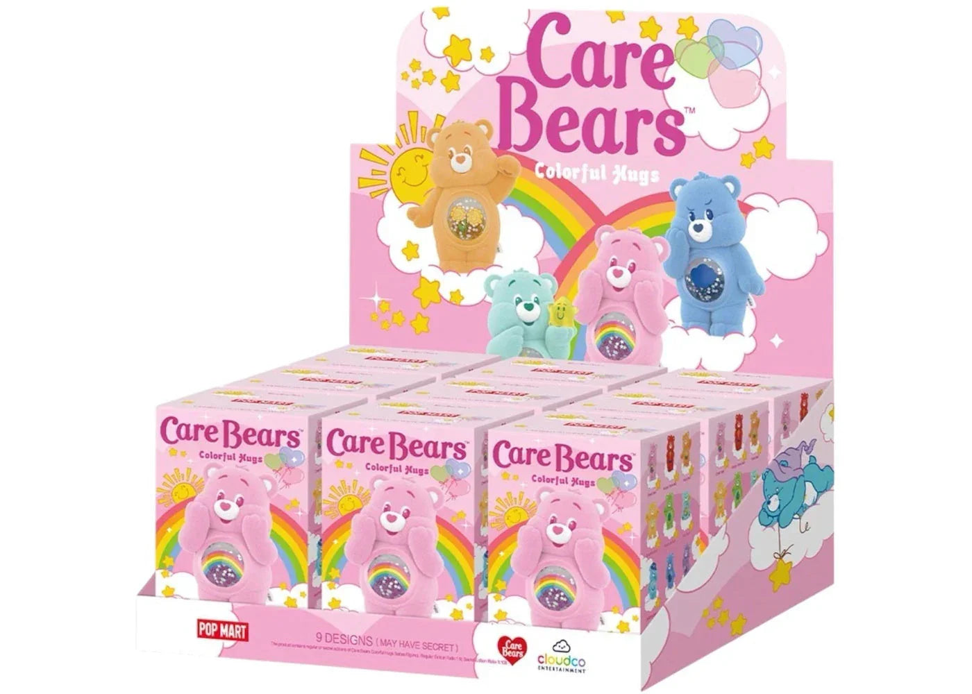 POP MART Care Bears Colorful Hugsシリーズ Care Bears Colorful Hugs Series Figures Blind Box – Tiny Boxes