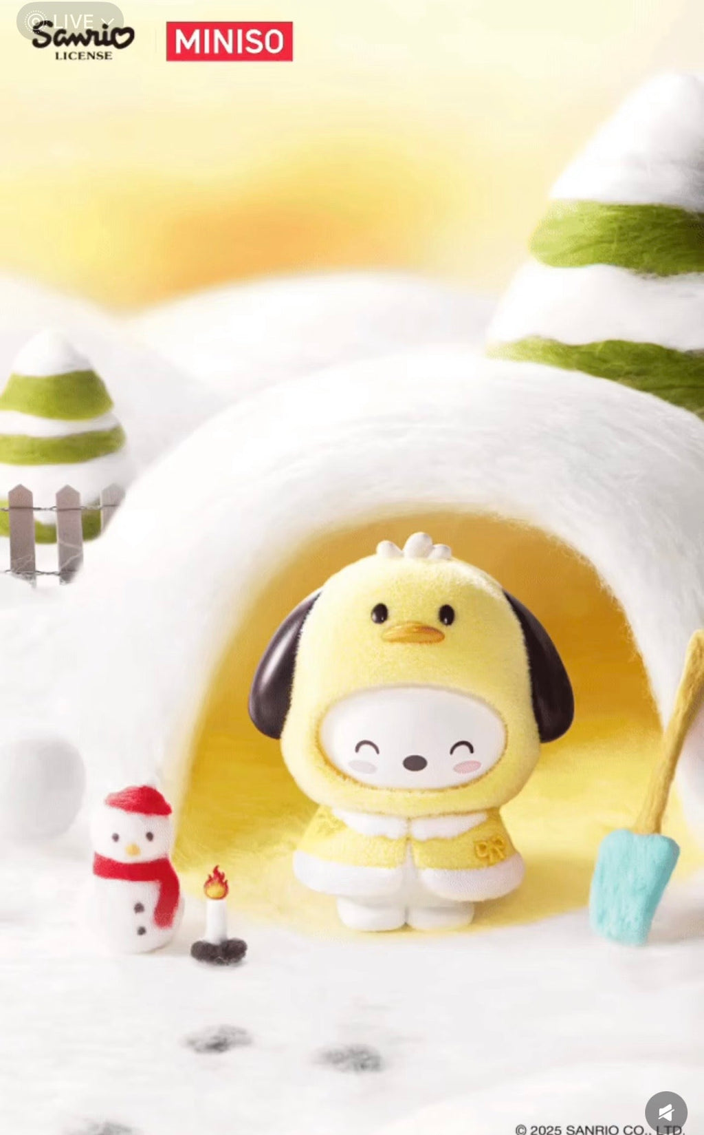 Miniso x Sanrio Little Cape Face Changing Series Blind Box - Tiny Boxes