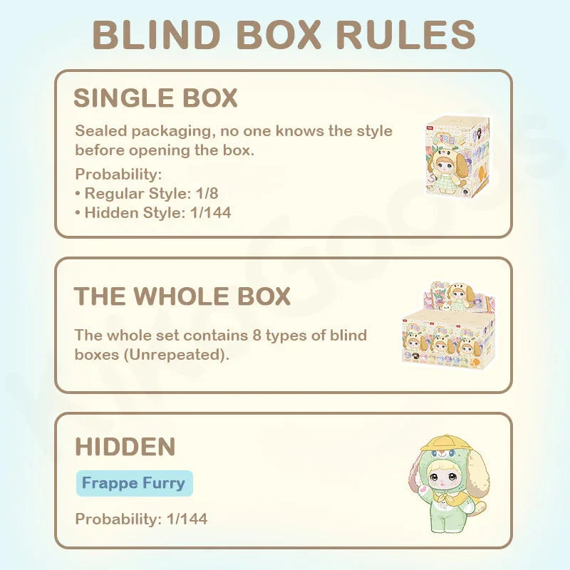 Nommi V5 Puppy Diary Plush Series Blind Box