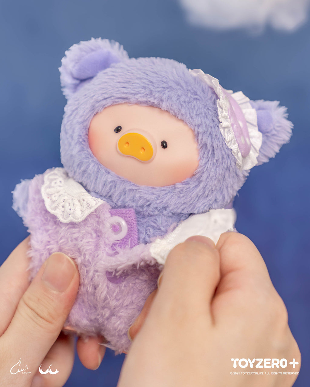 Lulu the Piggy - LuLu’s Dreaming Wonderland Series PVC Plush Keychain Blindbox