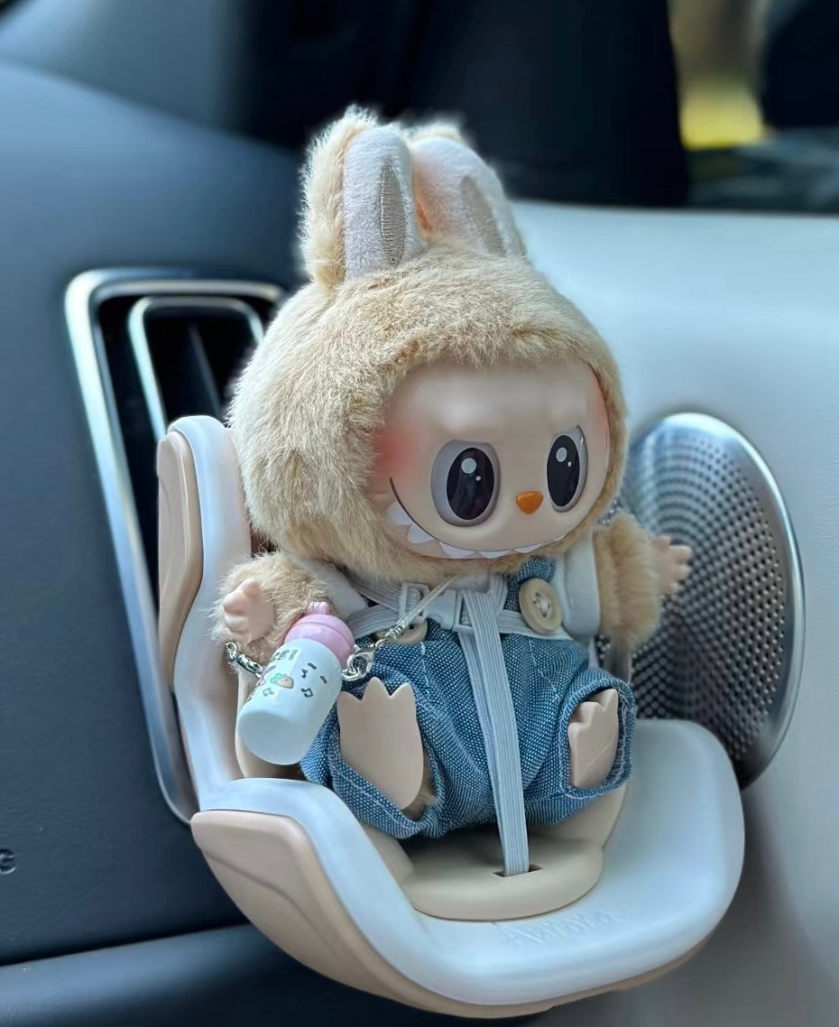 Car seat for Labubu - The Monsters Have A Seat Vinyl Plush - Tiny Boxes