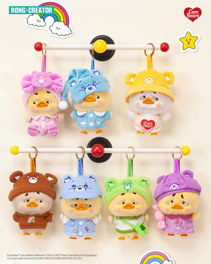 ***Pre-order*** Care Bears x Upset Duck Be Rainbow Duck Plush Keychain Blind box