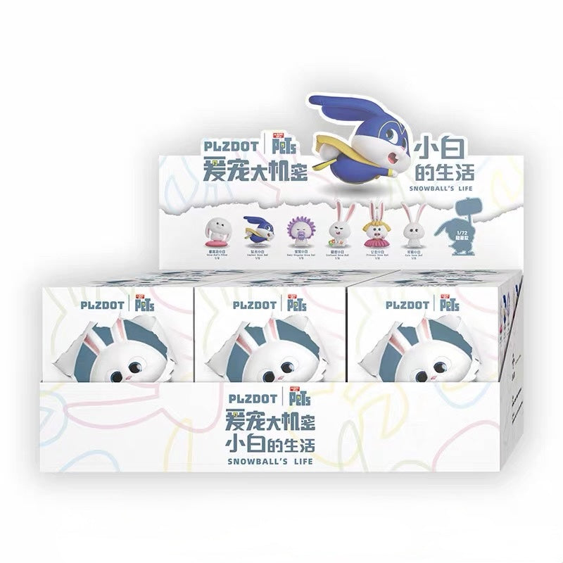 PLZDOT Secret Life of Pets Snowball Blind Box