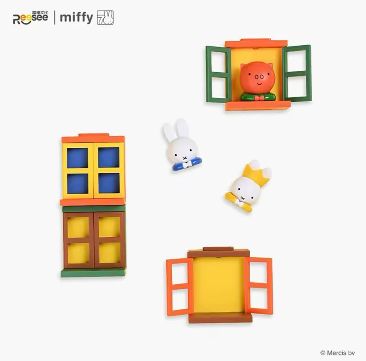 Miffy Scenery Series Stackable Fridge Magnet Blind Box