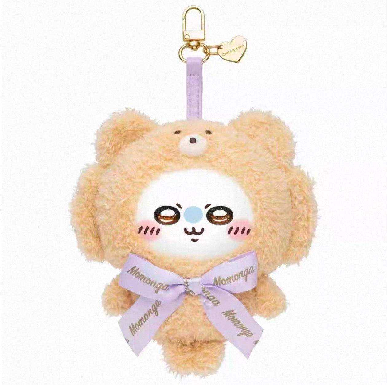 Chiikawa "Kiramekko Teddy Bear" Vinyl Plush Pendant