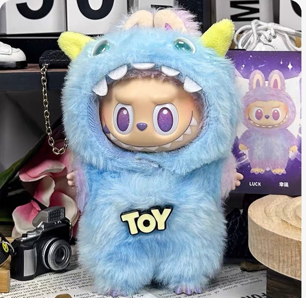 Doll Clothes/Outfit for Labubu Have a seat/Macaron/Big into energy