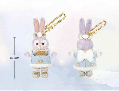 Shanghai Disney 2024 Winter Duffy and Friends StellaLou Plush Keychain