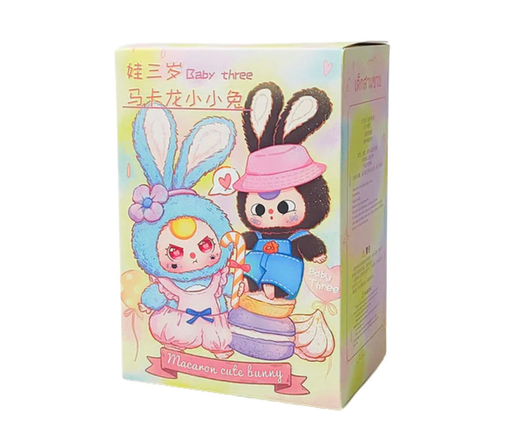 Baby Three Macaron Cute Bunny Plush Series Blind Box - Tiny Boxes