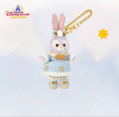 Shanghai Disney 2024 Winter Duffy and Friends StellaLou Plush Keychain