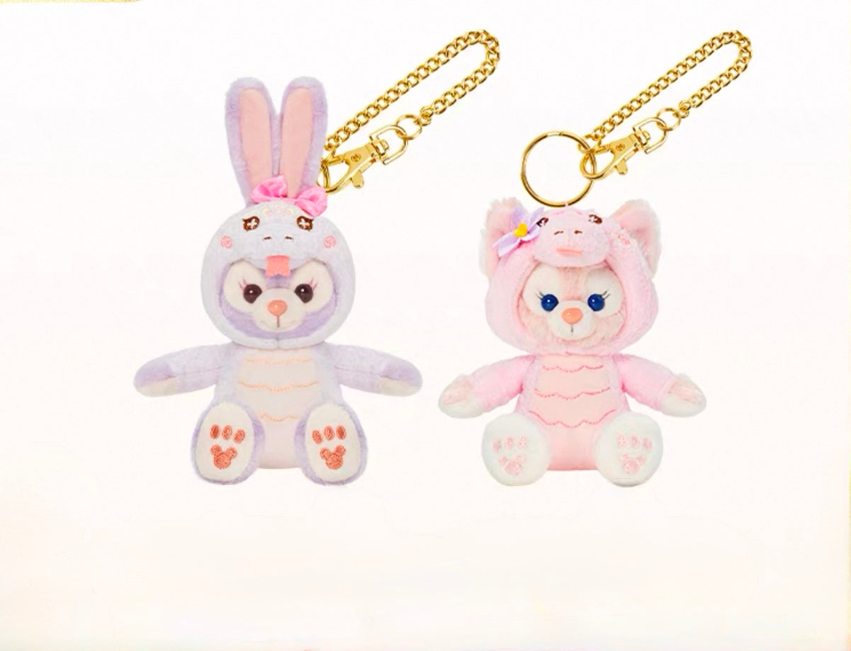 Shanghai Disney StellaLou and Linabell Keychain Set