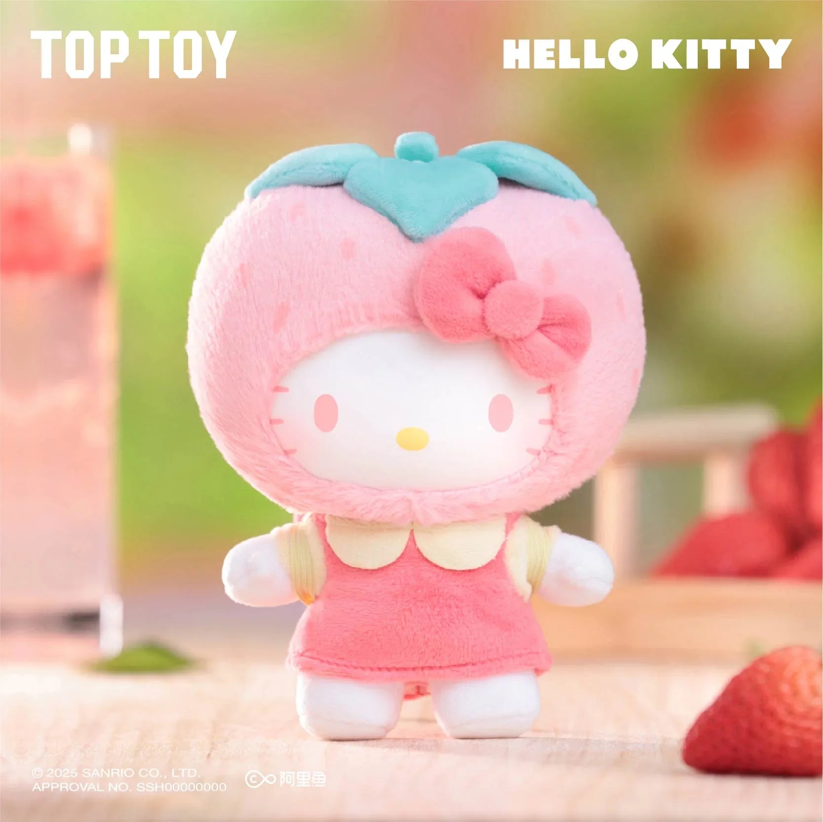 TOP TOY Fruity Paradise Vinyl Plush Keychain Gift Blind Box