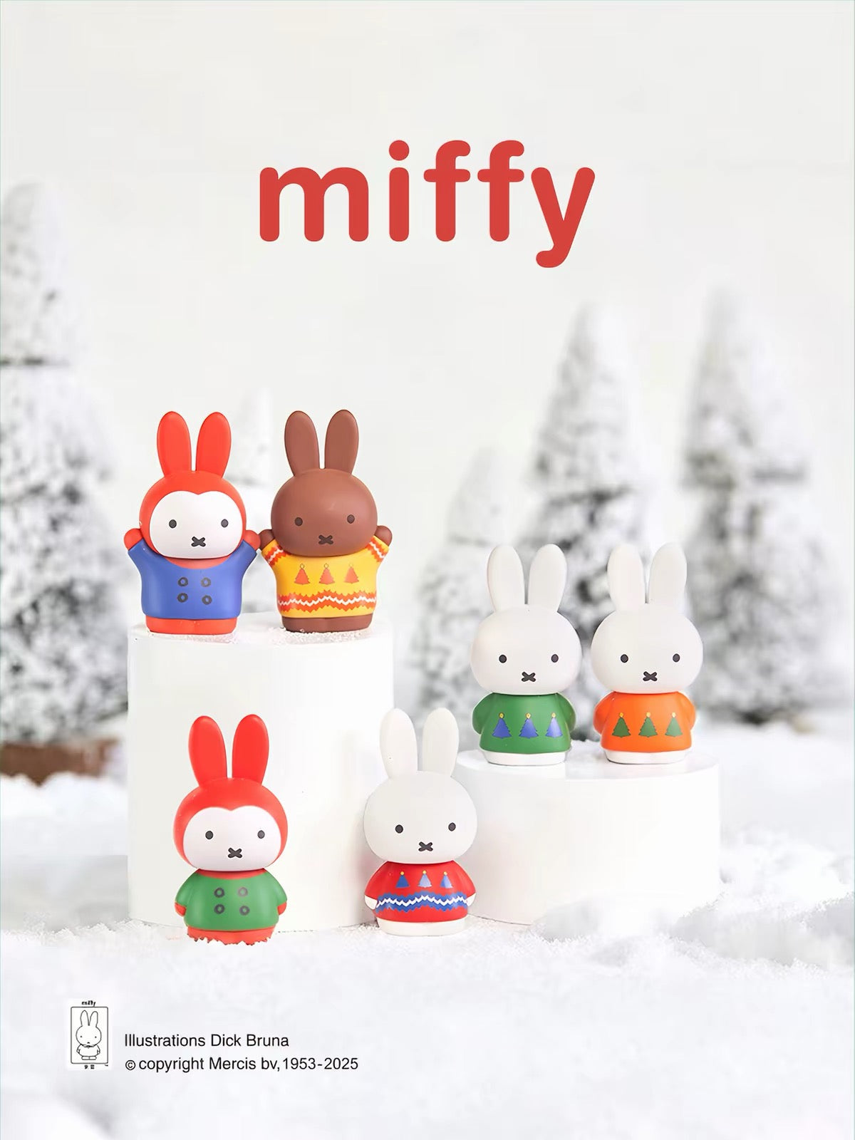 Miffy Winter Series Blind Box Figures