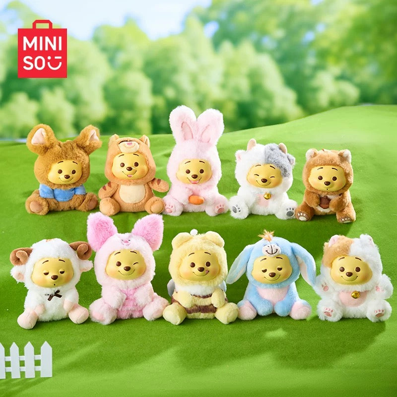 MINISO x Winnie the Pooh Series Plush Blind Box - Tiny Boxes