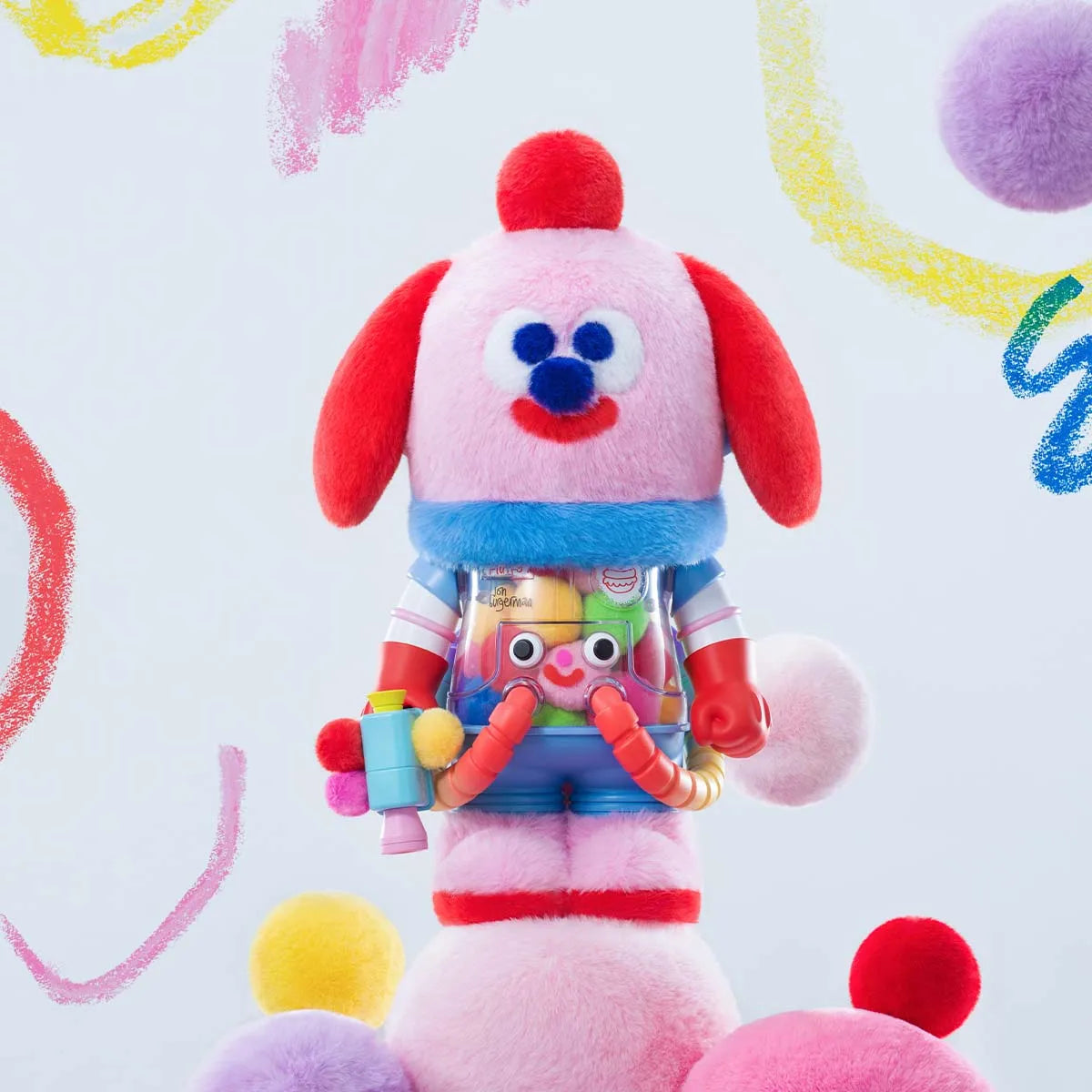 MEGA SPACE MOLLY 400% Jon Burgerman - Tiny Boxes