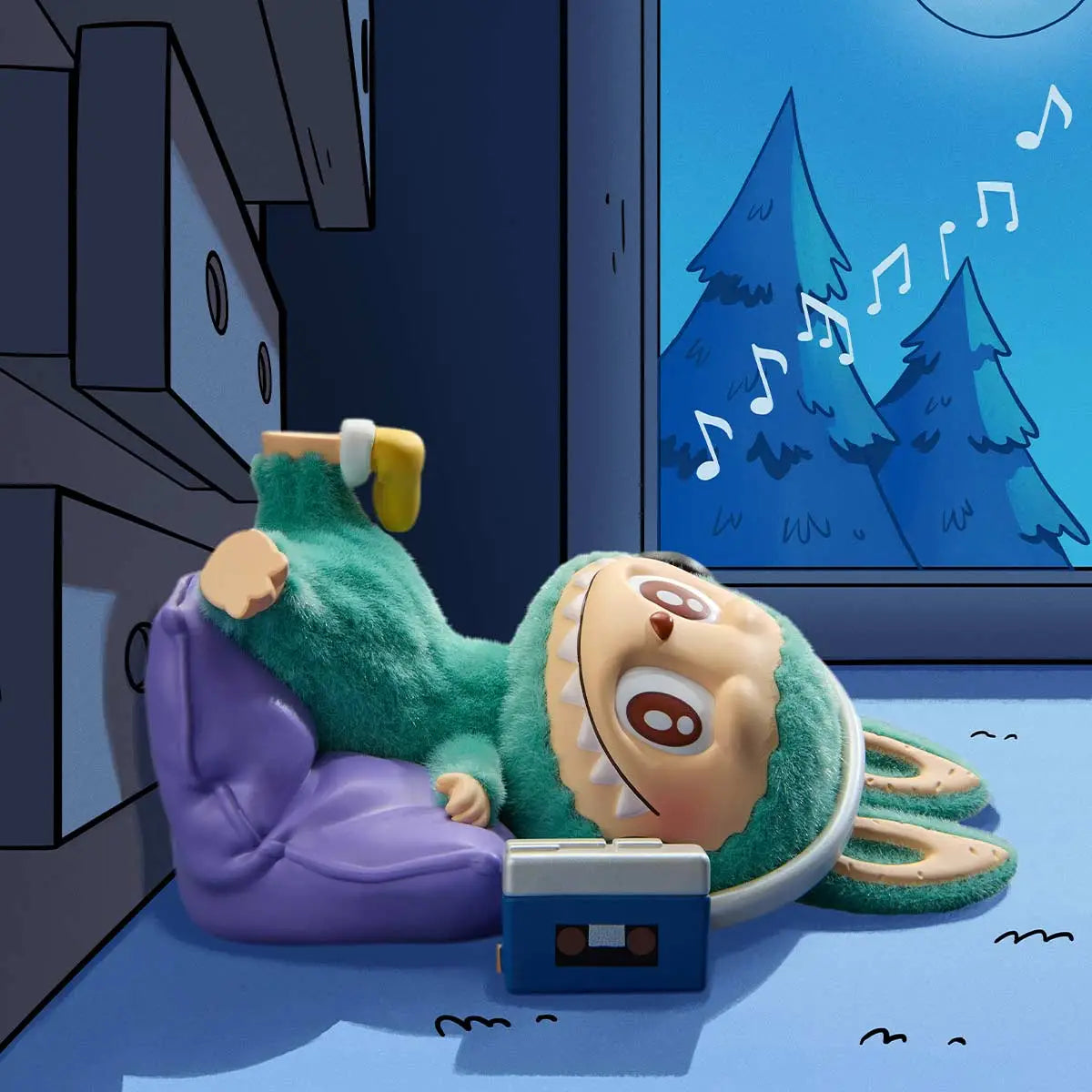 THE MONSTERS 1:00 A.M.シリーズ 10体セット POP MART The Monsters 1:00 A.M. Series Figures, 10PCs LABUBU Blind