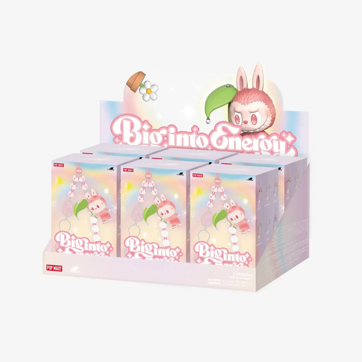 THE MONSTERS Big into Energy Series-Phone Charm Blind Box