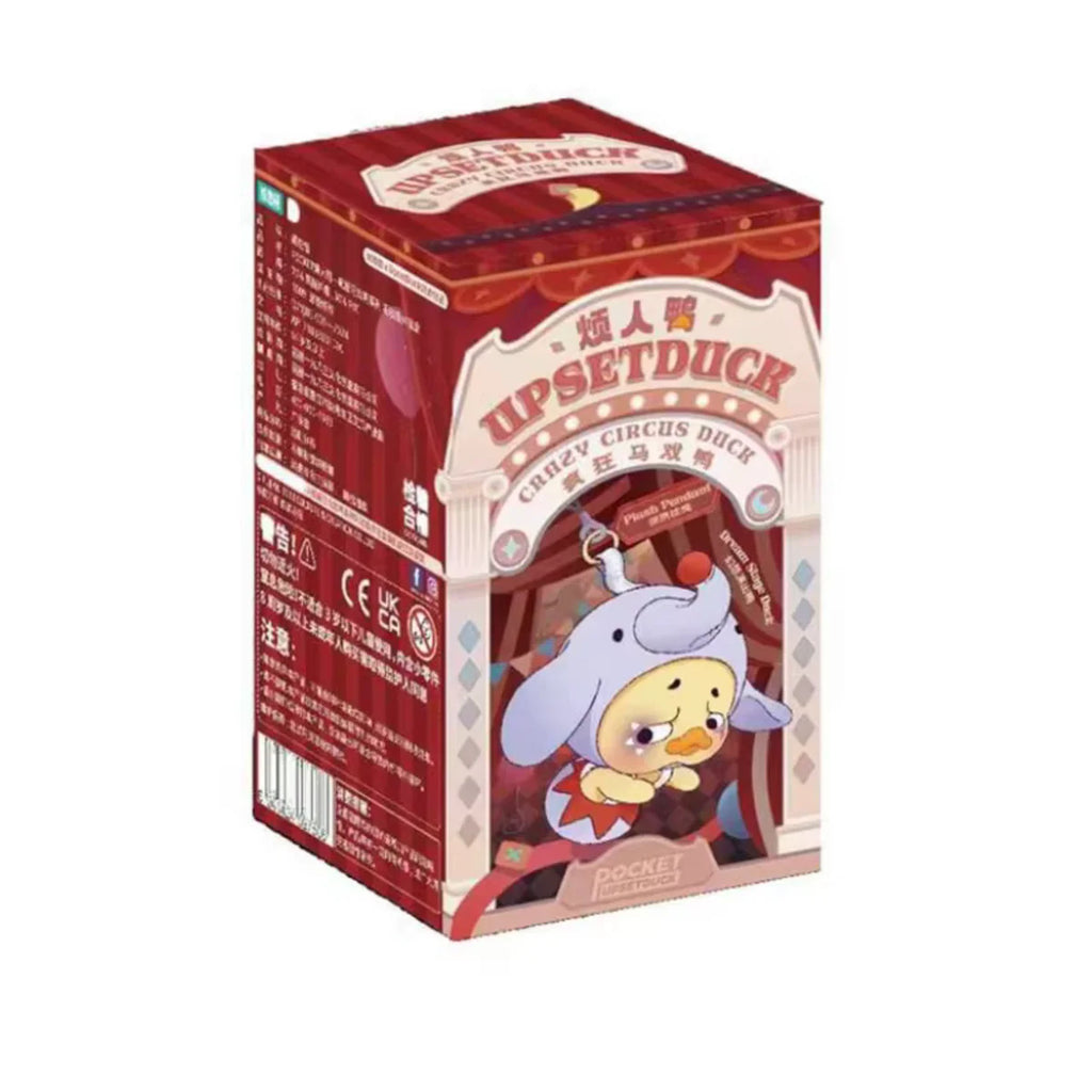UPSETDUCK Crazy Circus Duck Series Plush Dolls Blind Box