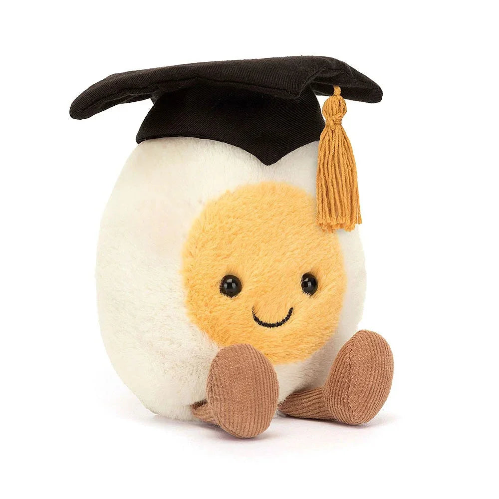 Jellycat Amuseables Boiled Egg Graduation - Tiny Boxes