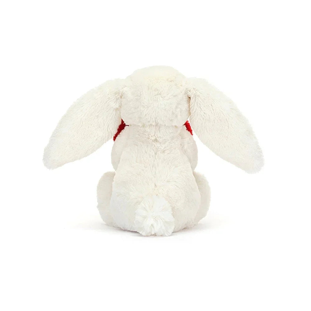 Jellycat Bashful Red Love Heart Bunny - Tiny Boxes
