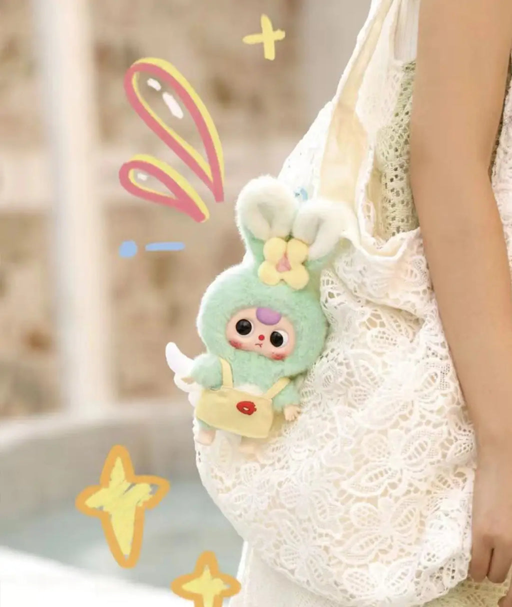 Baby Three Macaron Cute Bunny Plush Series Blind Box - Tiny Boxes