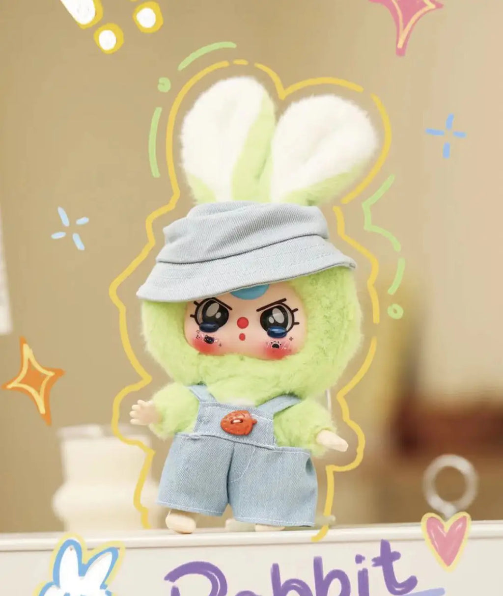 Baby Three Macaron Cute Bunny Plush Series Blind Box - Tiny Boxes