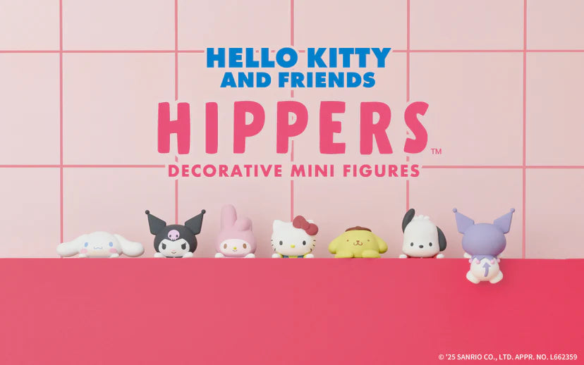 ***Pre-order***Hello Kitty and Friends Hippers Decorative Mini Figures Blind Box - Tiny Boxes