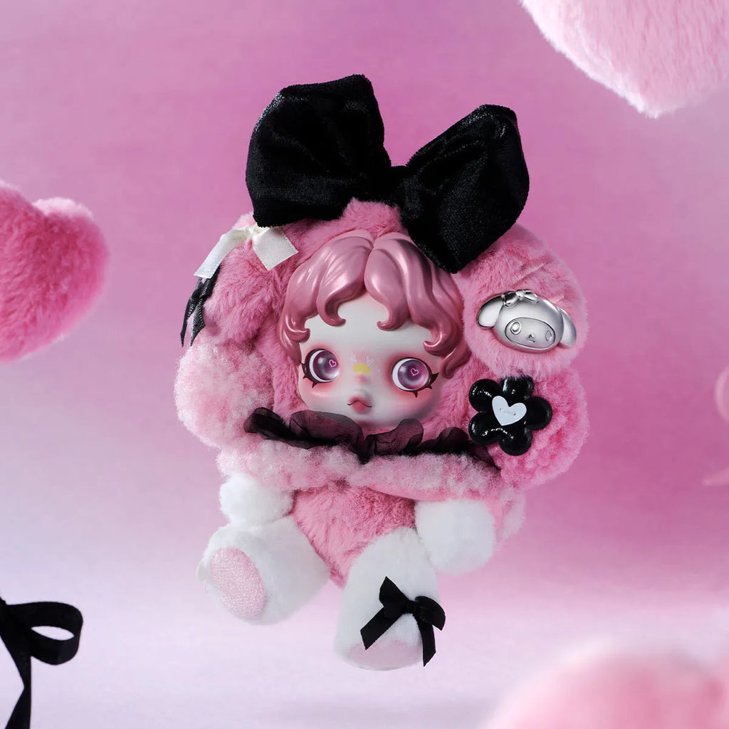 **Pre-order**SKULLPANDA × MY MELODY Plush - Tiny Boxes