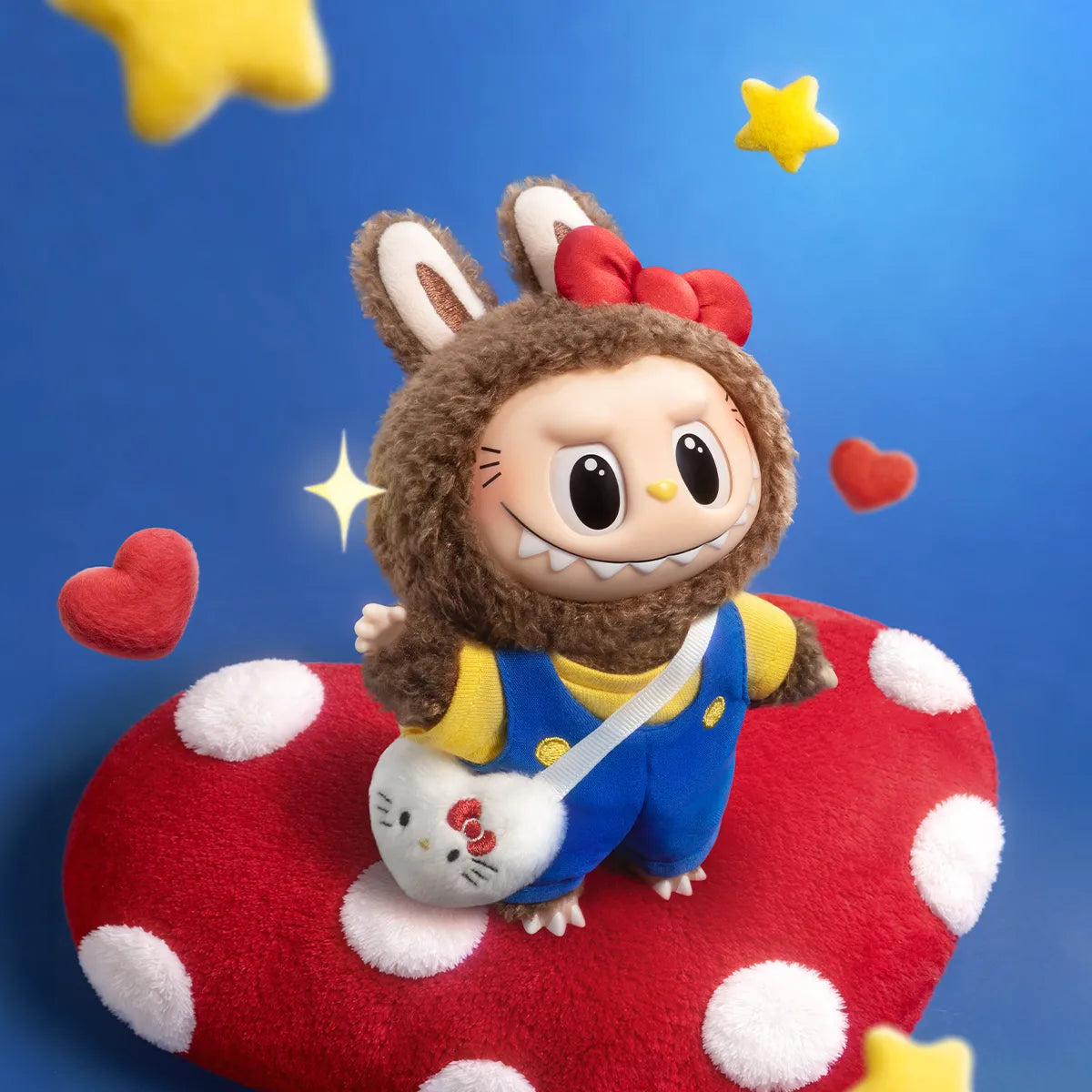 **Shipping in two weeks**THE MONSTERS × Hello Kitty and Friends Series-Vinyl Plush Pendant Blind Box(Exclude from discounts) - Tiny Boxes