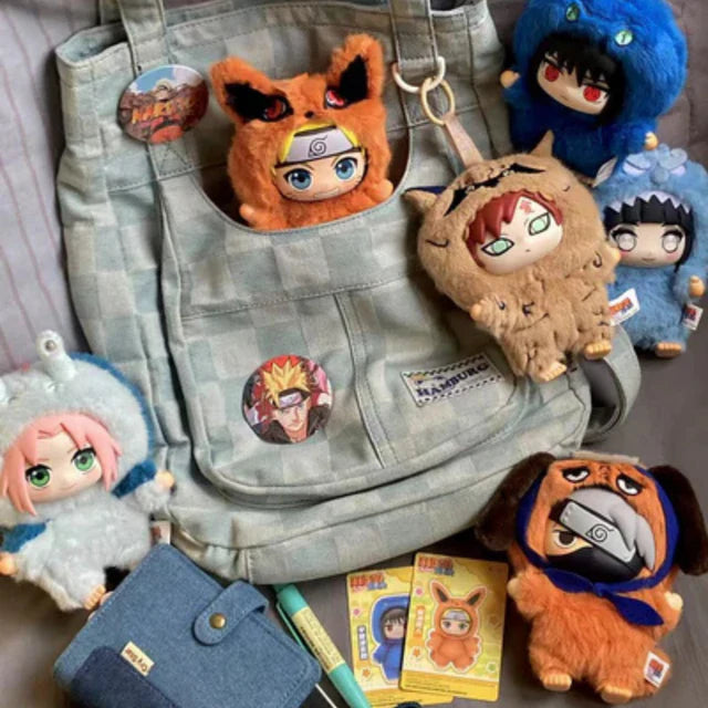 TOP TOY Naruto Beast Party Series Vinyl Face Plush Blind Box - Tiny Boxes