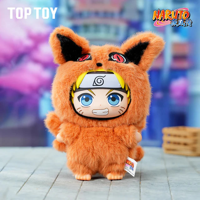 TOP TOY Naruto Beast Party Series Vinyl Face Plush Blind Box - Tiny Boxes
