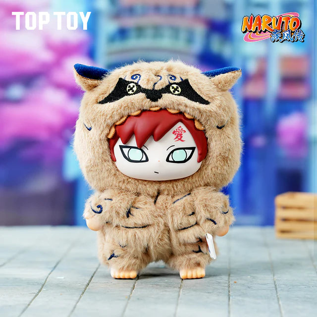 TOP TOY Naruto Beast Party Series Vinyl Face Plush Blind Box - Tiny Boxes