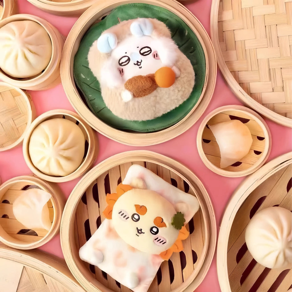 **Pre-order**Chiikawa Yum Cha Series Plush Keychain - Tiny Boxes