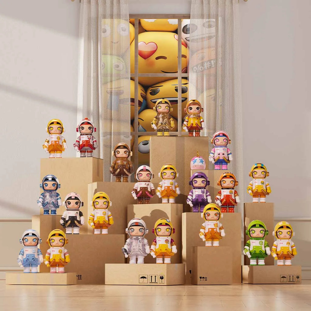 MEGA SPACE MOLLY 100% × emoji™ Series - Tiny Boxes