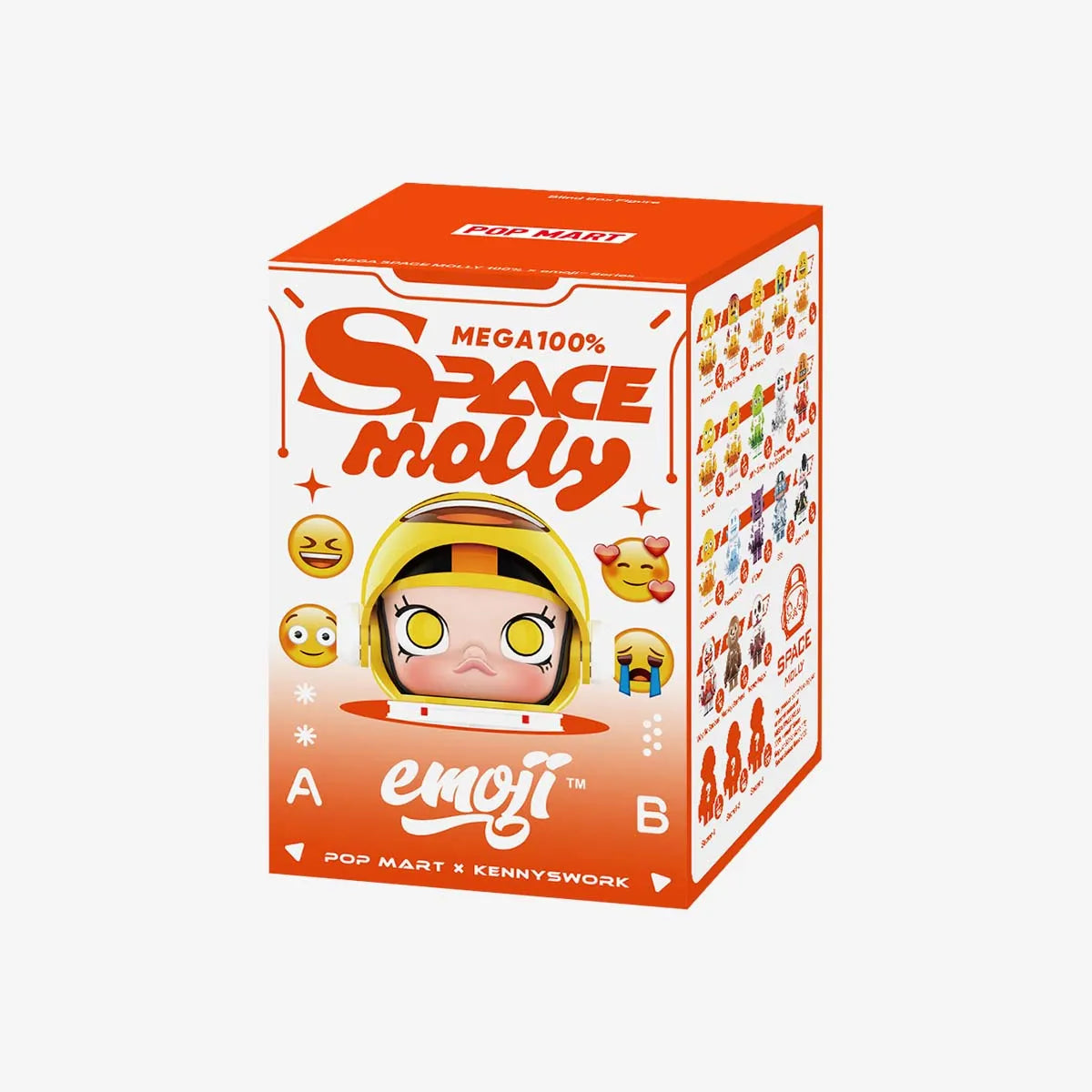 MEGA SPACE MOLLY 100% × emoji™ Series - Tiny Boxes