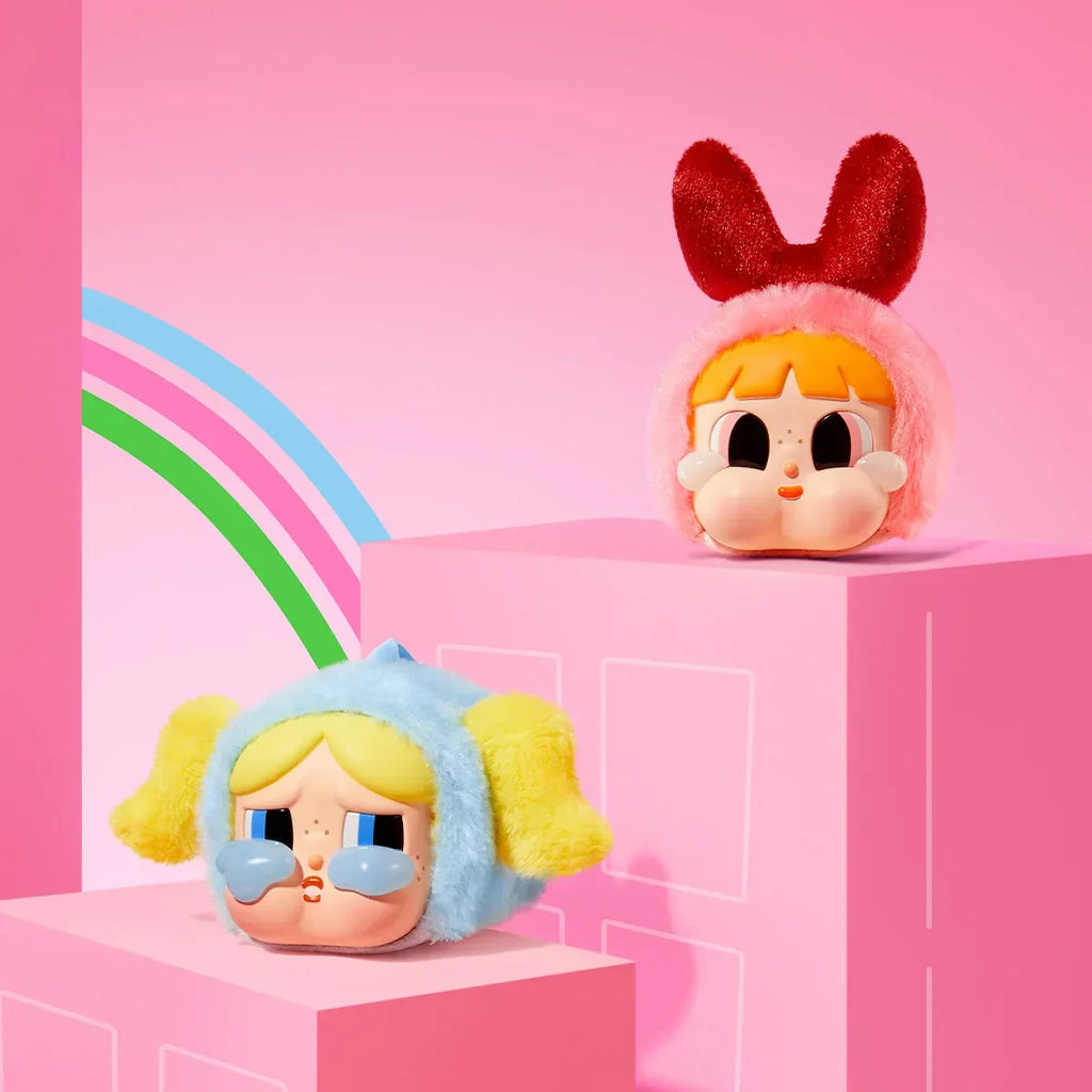 CRYBABY × Powerpuff Girls Series-Vinyl Face Plush Blind Box - Tiny Boxes