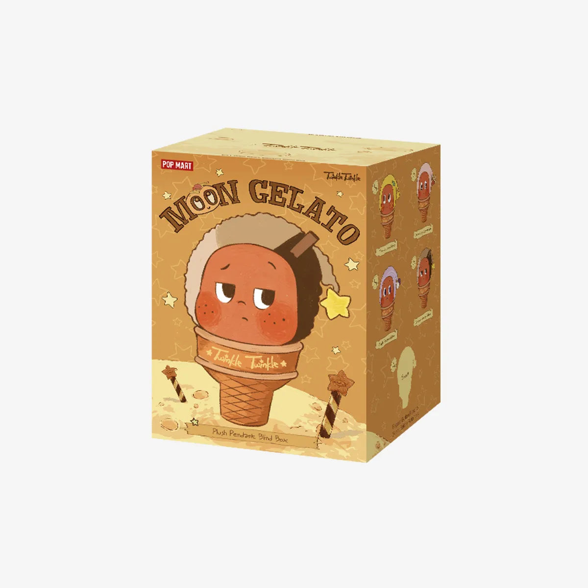 Twinkle Twinkle MOON GELATO Series-Ice Cream Plush Pendant Blind Box